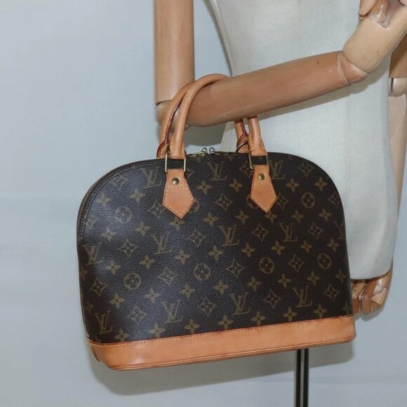 LOUIS VUITTON Monogram Alma Hand Bag M51130 LV Auth yk19284 - Picture 3 of 16